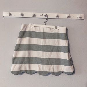 Top shop striped skirt